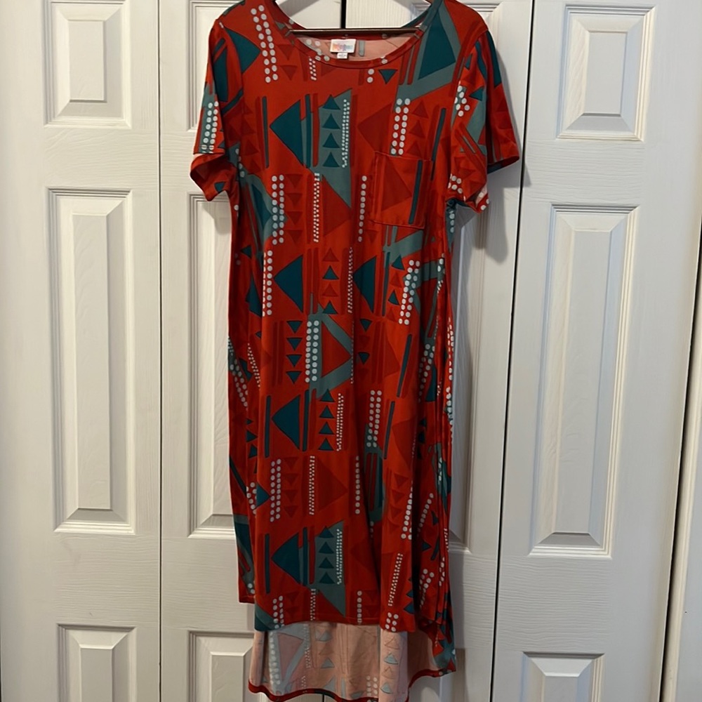 Lularoe Carly Dress Size L
